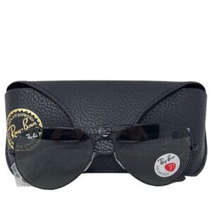 Ray-Ban Mens 0RB3025 Aviator Sunglasses With Case & Box